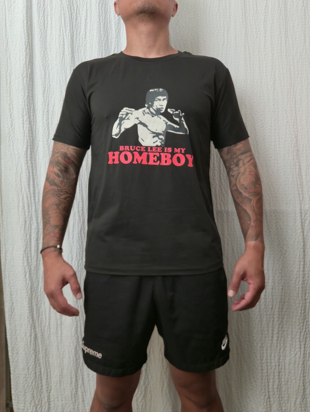 Bruce Lee 'Homeboy' Shirt XL (Fits like a Large)